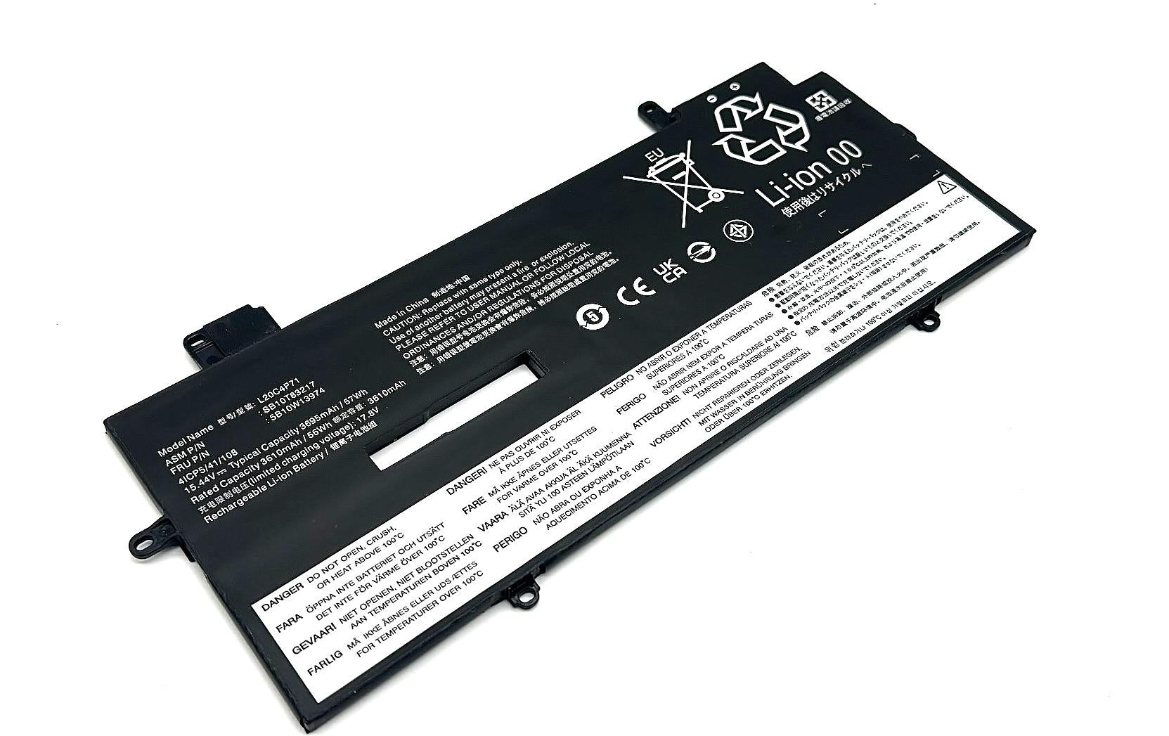 Vistaport Akku für Lenovo Thinkpad X1 YOGA GEN 8