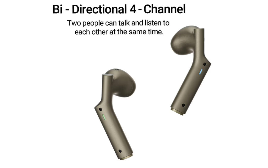 TimeKettle Traduttore elettronico W4 AI Interpreter - oro