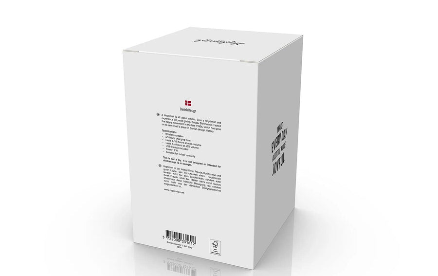 Hoptimist Lautsprecher Soft Bumble L Soft Grey - Foto 3