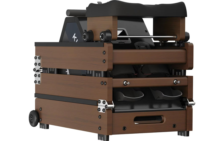 KingSmith Rowing Machine WR20 Walnut