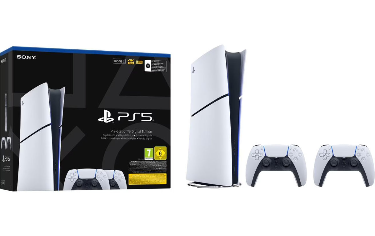 Sony Playstation PlayStation 5 Slim Digital 825 GB Bundle D/F/I 2 Controller