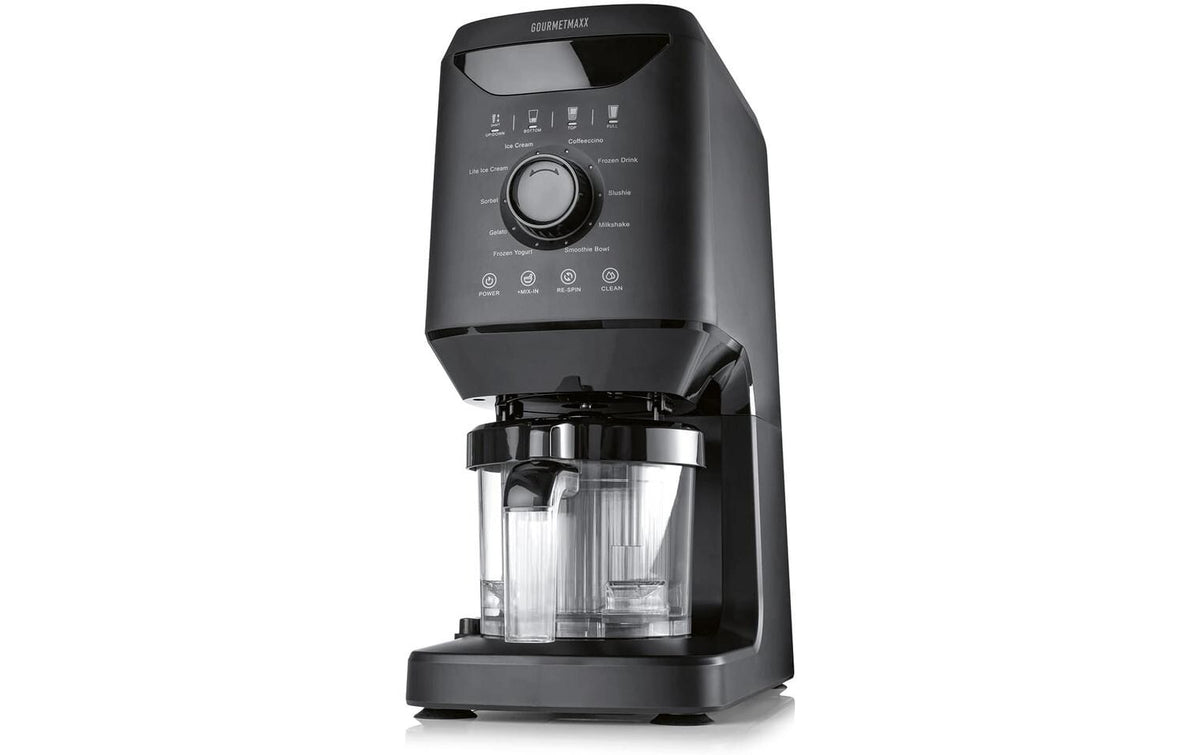 GOURMETmaxx Eismaschine 1 l, Schwarz