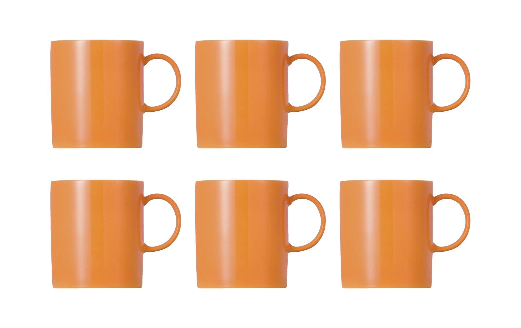 THOMAS Kaffeebecher Sunny Day 300 ml, 6 Stück, Orange