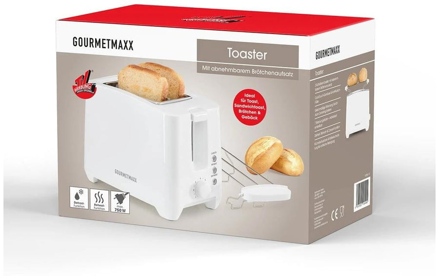 GOURMETmaxx Toaster Weiss - Foto 4
