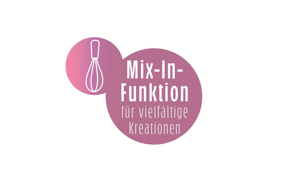 GOURMETmaxx Eismaschine 1 l, Schwarz
