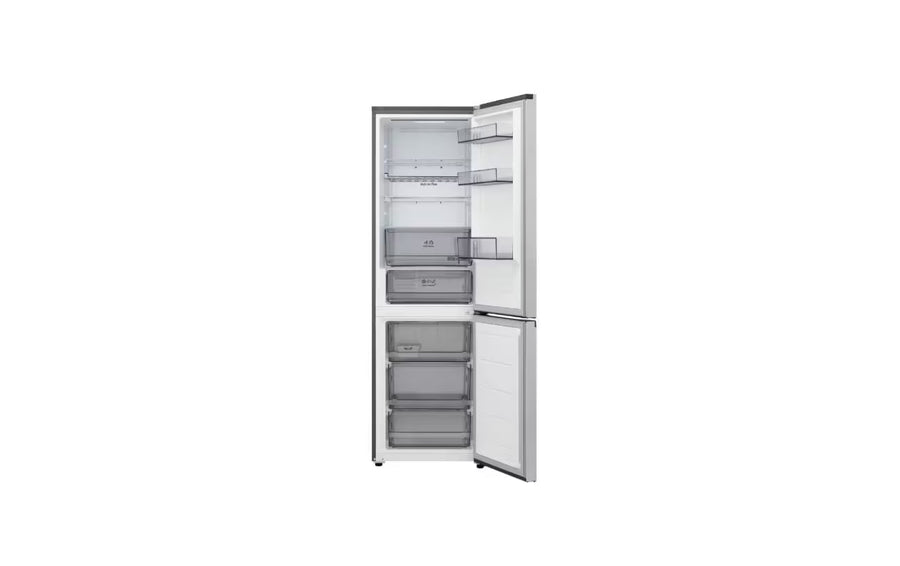 LG Einbau-Kühl-Gefrierkombination GBBS312BPY Silber, Rechts