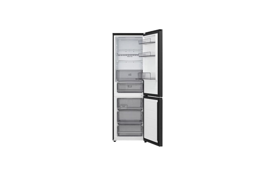LG Einbau-Kühl-Gefrierkombination GBBS312BEV Schwarz, Rechts