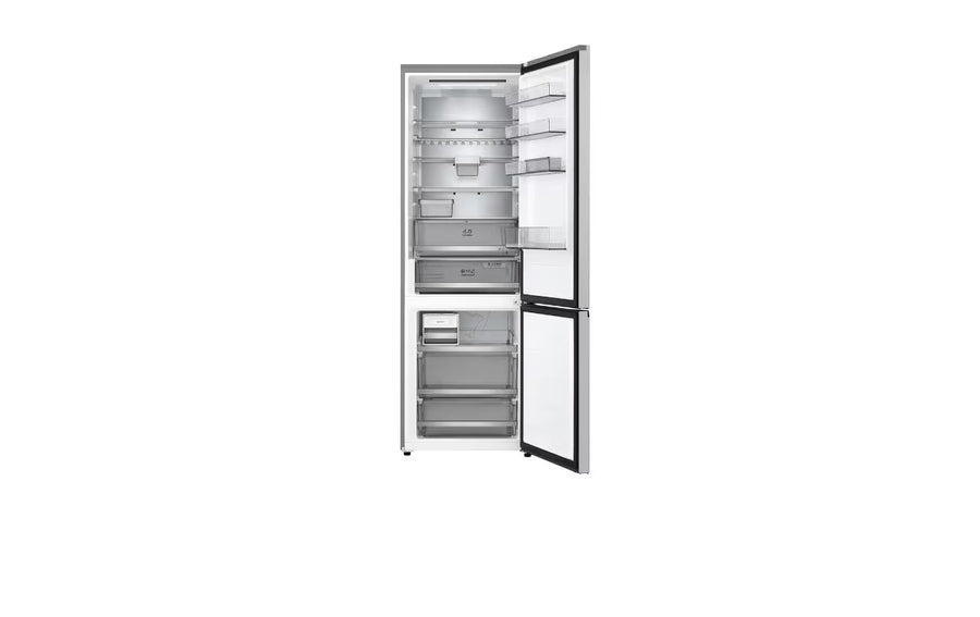 LG Einbau-Kühl-Gefrierkombination GBBW726CPY Silber, Rechts