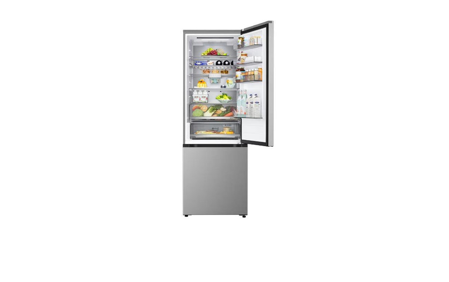 LG Einbau-Kühl-Gefrierkombination GBBW726CPY Silber, Rechts