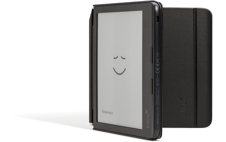 tolino eReader Schutzhülle Vision Color Stylus Schwarz - Foto 4