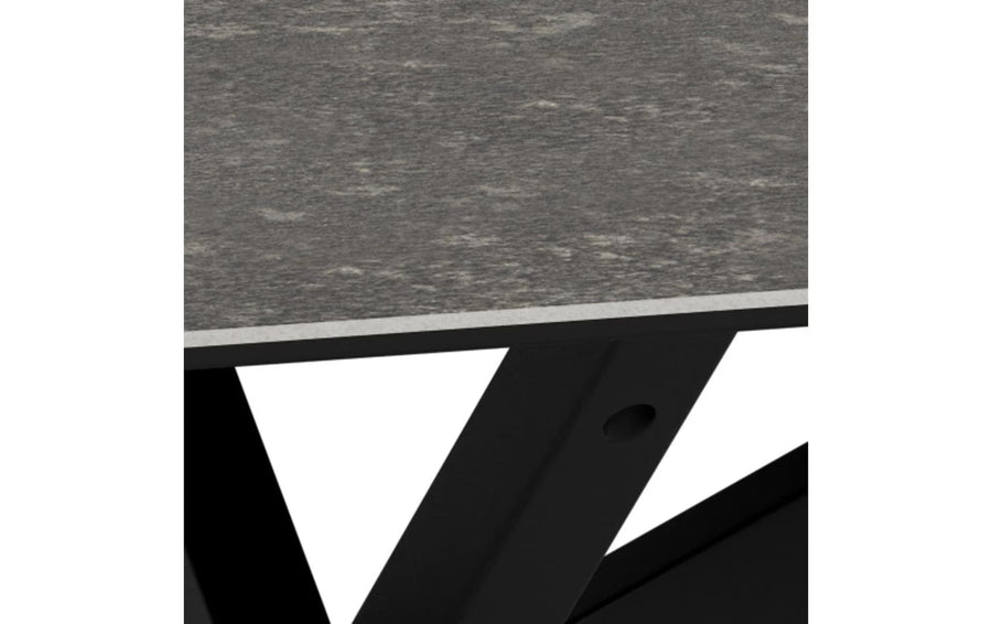 AC Design Tavolino da salotto Heaven Nero, 130 x 70 x 46 cm