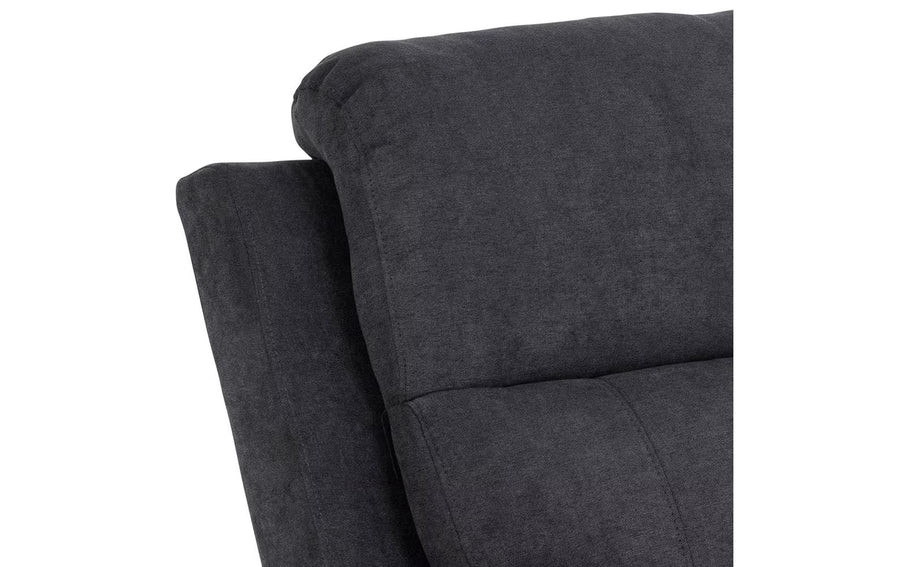 AC Design Poltrona Mora Grigio scuro, 89.5 x 95 x 98 cm