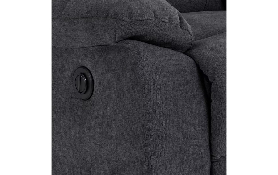AC Design Poltrona Mora Grigio scuro, 89.5 x 95 x 98 cm