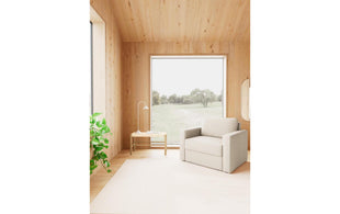 AC Design Sessel Fleury Beige, 105 x 88 x 85 cm
