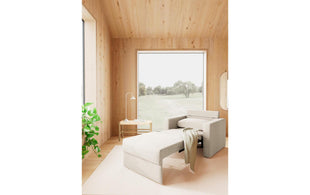AC Design Sessel Fleury Beige, 105 x 88 x 85 cm