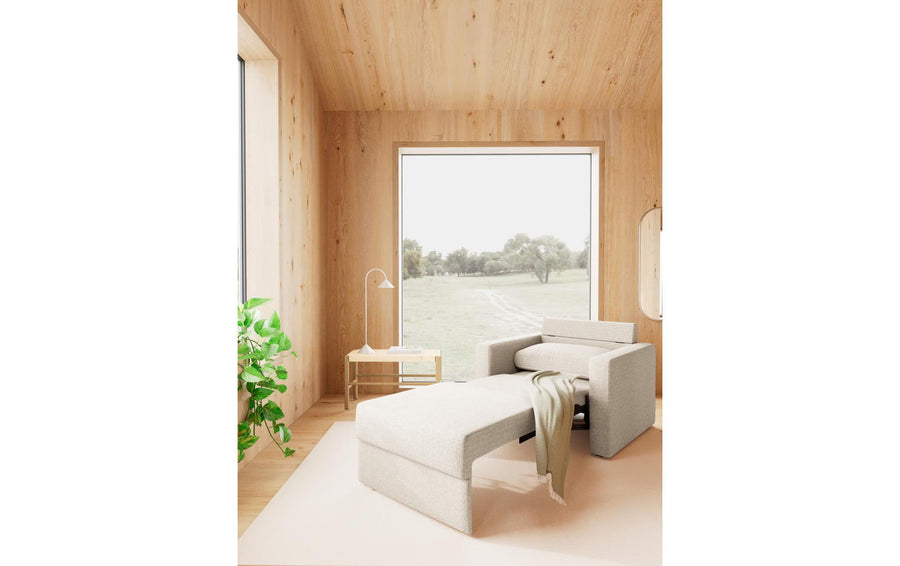 AC Design Poltrona Fleury Beige, 105 x 88 x 85 cm