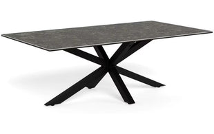 AC Design Couchtisch Heaven Schwarz, 130 x 70 x 46 cm