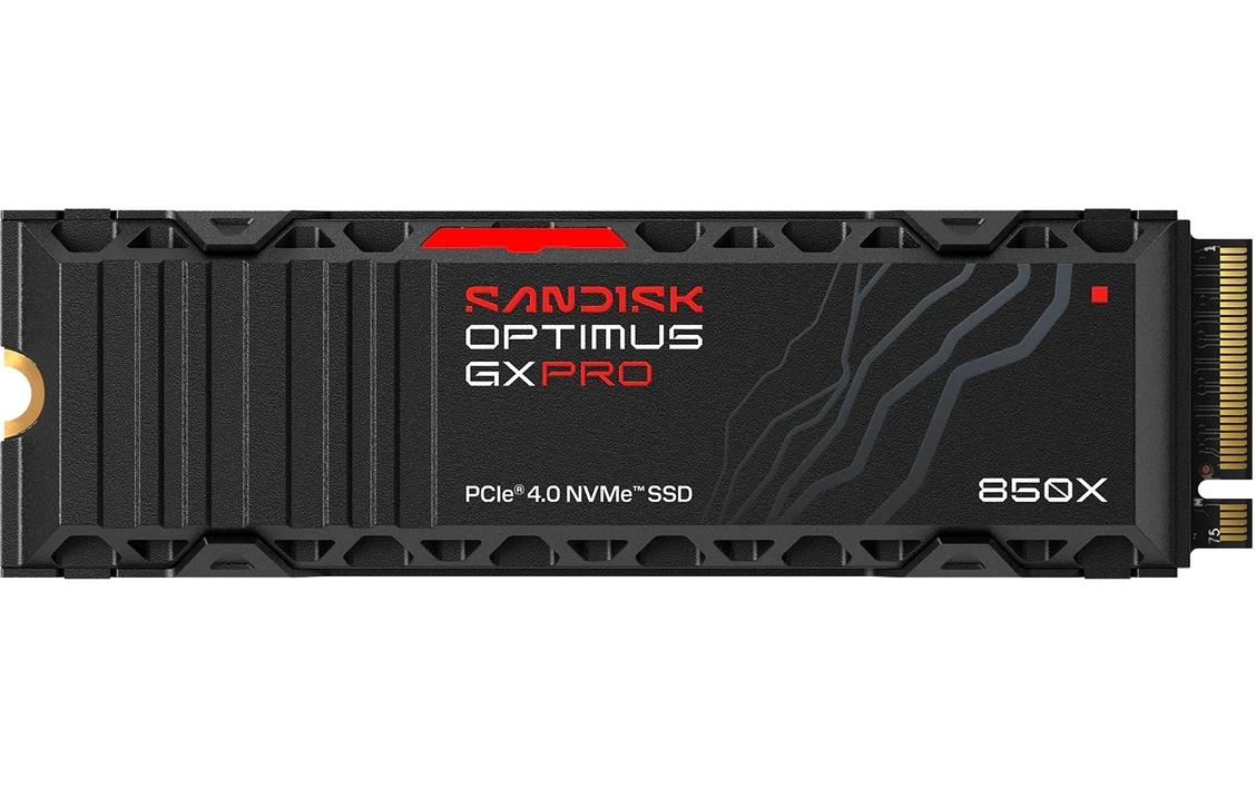 SANDISK SSD Optimus GX PRO 850X Heatsink M.2 NVMe 1024 GB