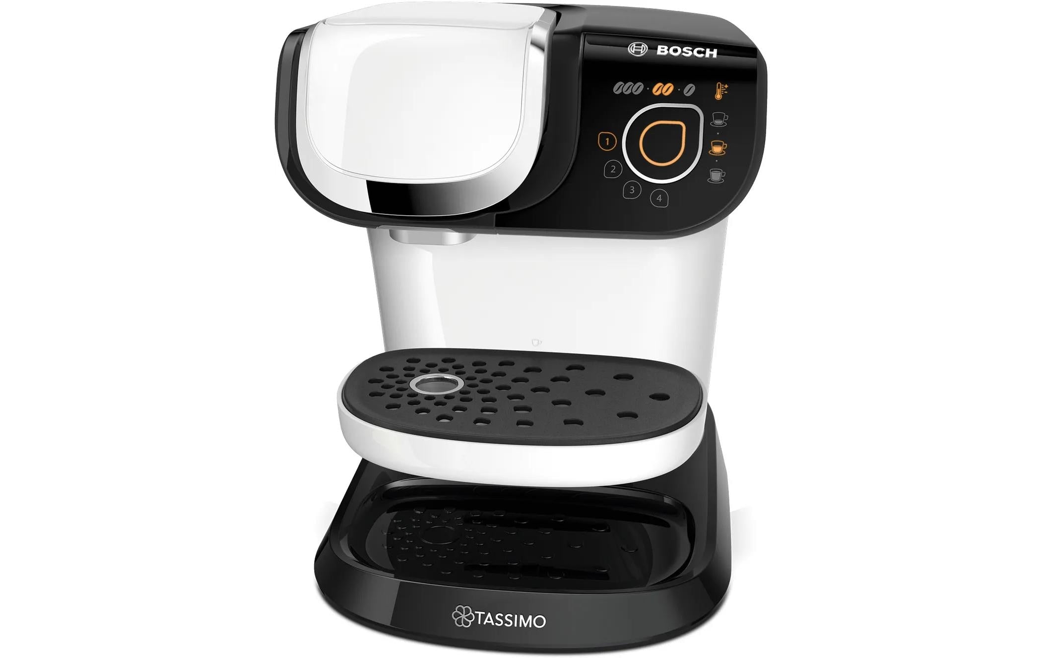 TASSIMO Kapselmaschine My Way 2 TAS6504 Schwarz/Weiss