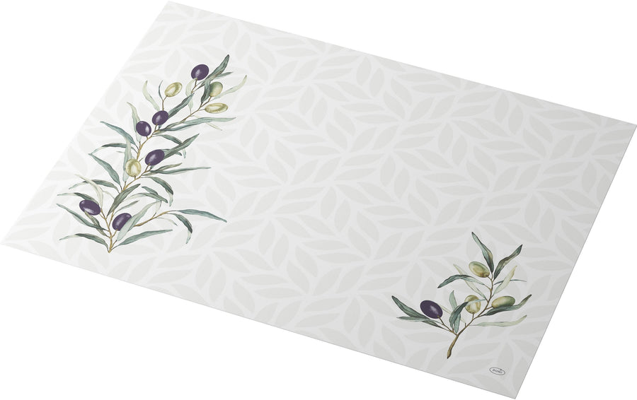 Duni Tischset Olive Garden 250 Stück, 30 cm x 40 cm, Weiss - Foto 2