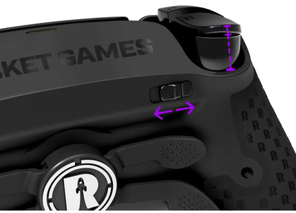 Rocket Games Controller Force X Hall Effect Wireless Jinx Schwarz