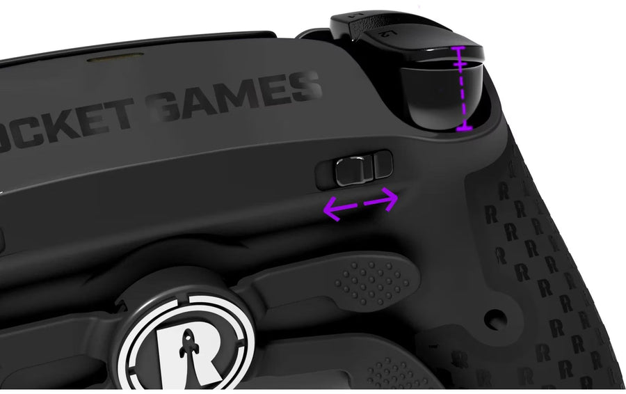 Rocket Games Controller Force X Hall Effect Wireless Jinx Nero