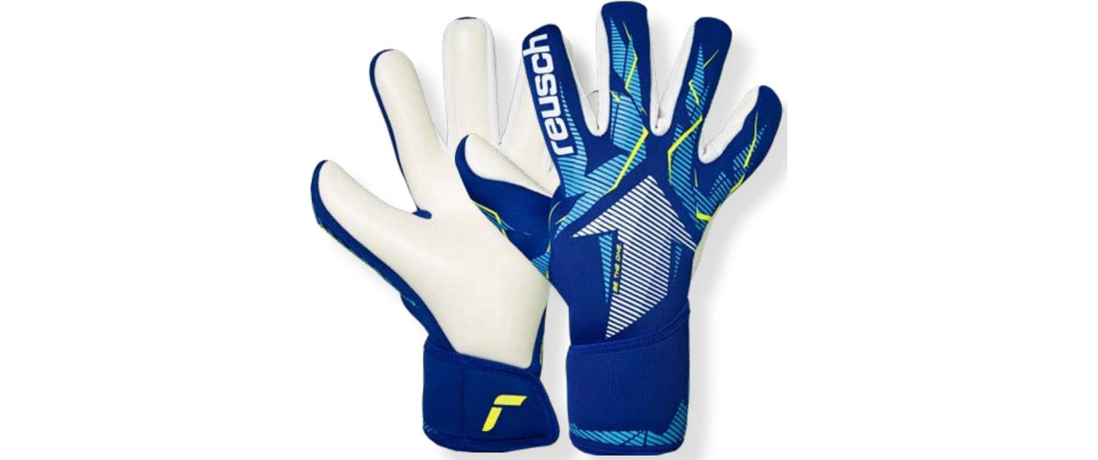 reusch Fastgrip Advance Junior Grösse: 6, Farbe: sharp blau/weiss