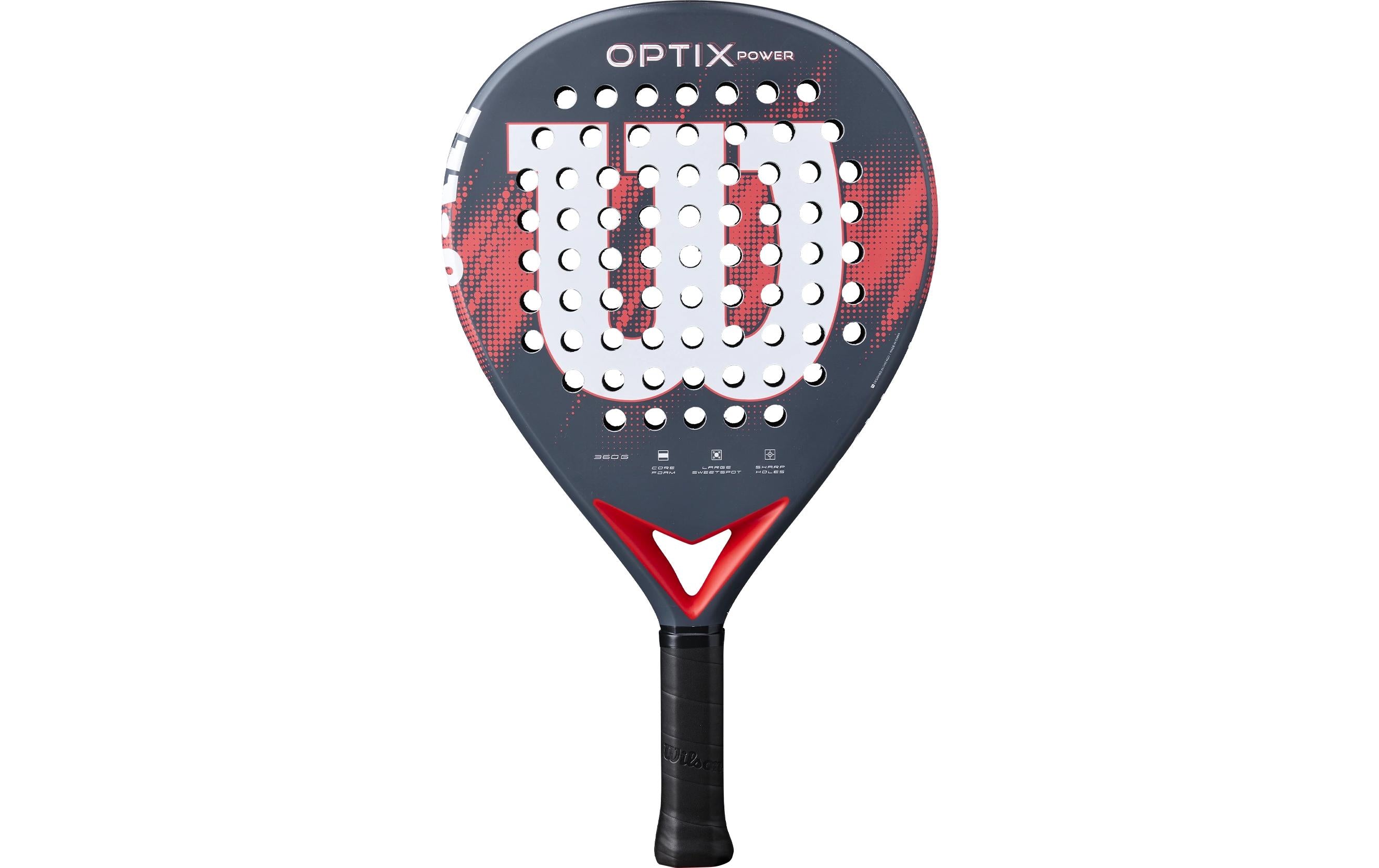 Wilson Padelschläger Optix V2 Power Rot