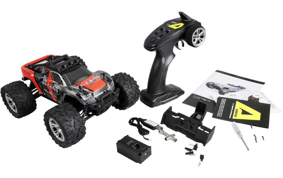 Amewi Truggy M-Land 1:16 RTR, Rot