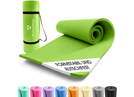 World Fitness Fitnessmatte Yamuna 183 cm x 61 cm, Grün