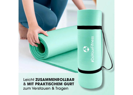 World Fitness Fitnessmatte Yamuna 183 cm x 61 cm, Türkis