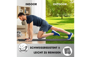 World Fitness Fitnessmatte Jivan 183 cm x 61 cm, Schwarz