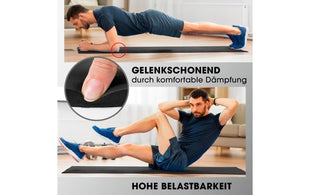 World Fitness Fitnessmatte Jivan 183 cm x 61 cm, Schwarz