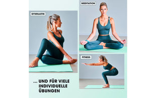 World Fitness Fitnessmatte Yamuna 183 cm x 61 cm, Türkis
