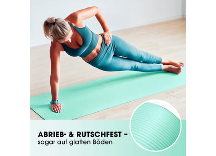 World Fitness Fitnessmatte Jivan 183 cm x 61 cm, Türkis