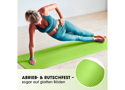 World Fitness Fitnessmatte Yamuna 183 cm x 61 cm, Grün