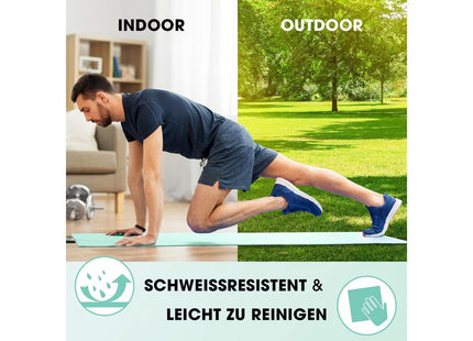 World Fitness Fitnessmatte Yamuna 183 cm x 61 cm, Türkis