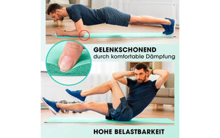 World Fitness Fitnessmatte Jivan 183 cm x 61 cm, Türkis