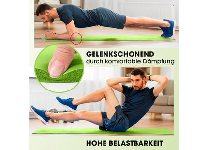 World Fitness Fitnessmatte Yamuna 183 cm x 61 cm, Grün