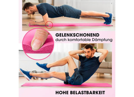 World Fitness Fitnessmatte Yamuna 183 cm x 61 cm, Pink