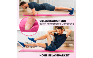 World Fitness Fitnessmatte Jivan 183 cm x 61 cm, Pink