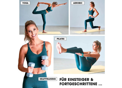 World Fitness Fitnessmatte Jivan 183 cm x 61 cm, Beige