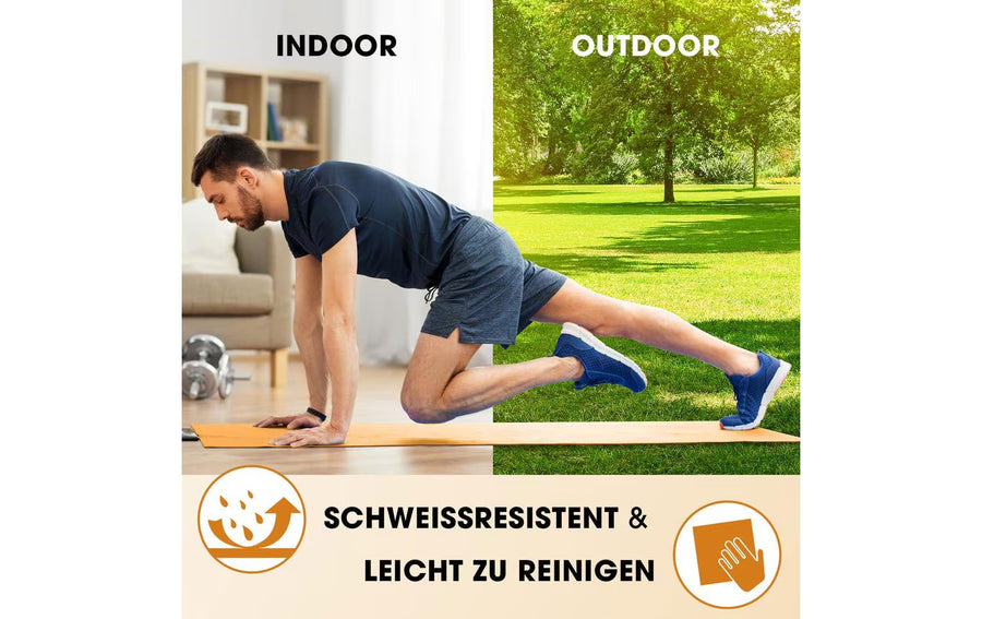 World Fitness Tappetino fitness Jivan 183 cm x 61 cm, Arancione