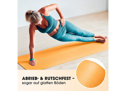 World Fitness Fitnessmatte Jivan 183 cm x 61 cm, Orange
