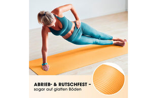 World Fitness Fitnessmatte Jivan 183 cm x 61 cm, Orange