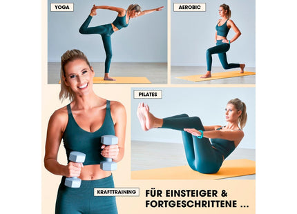 World Fitness Fitnessmatte Jivan 183 cm x 61 cm, Orange