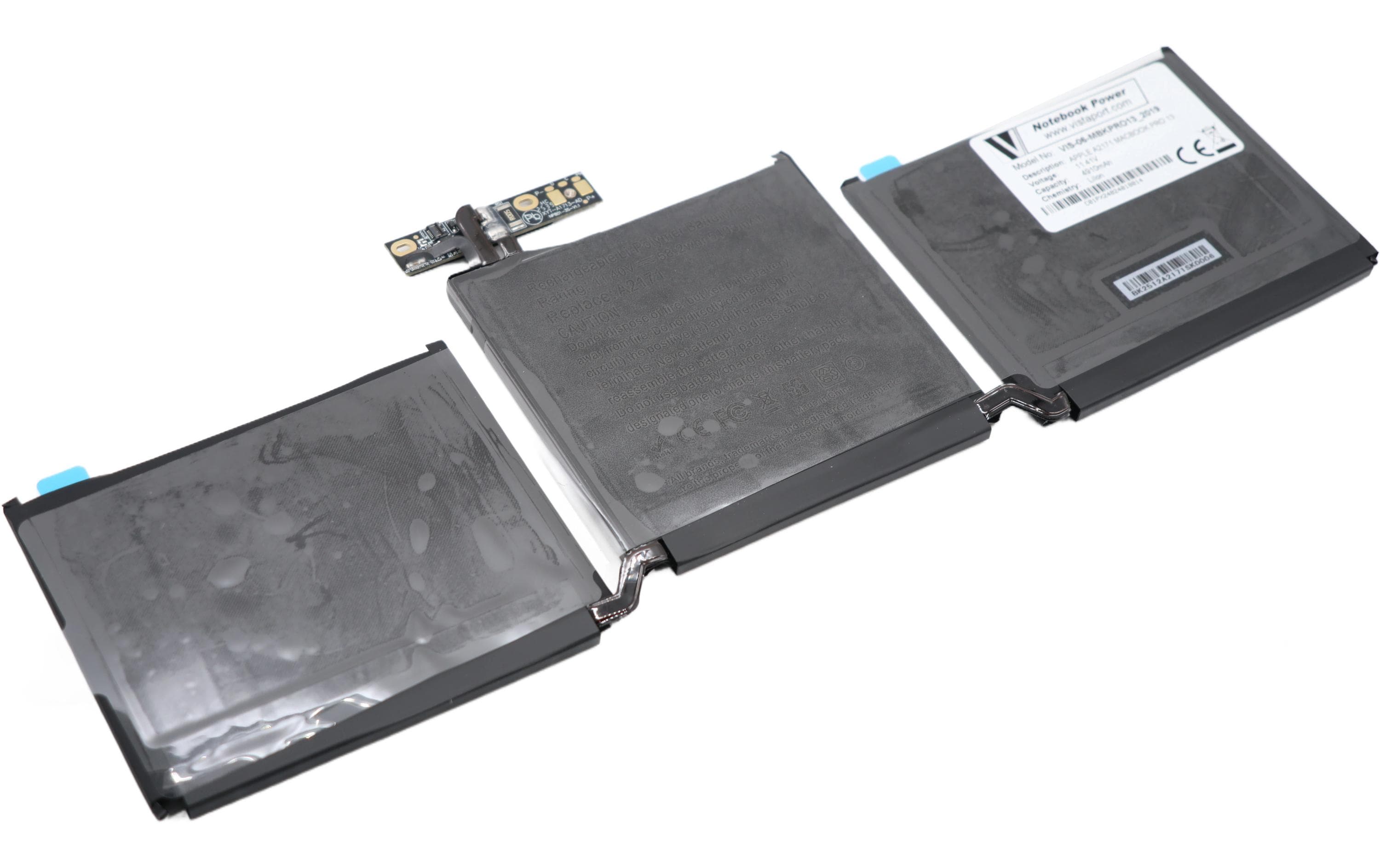 Vistaport Akku für Notebook Dell VIS-06-MBKPRO13_2019