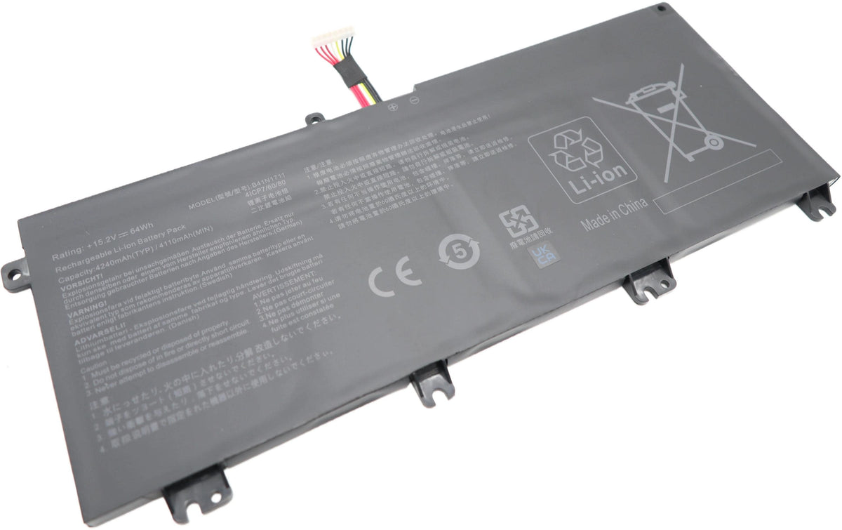 Vistaport Akku für Notebook Asus VIS-08-GL503