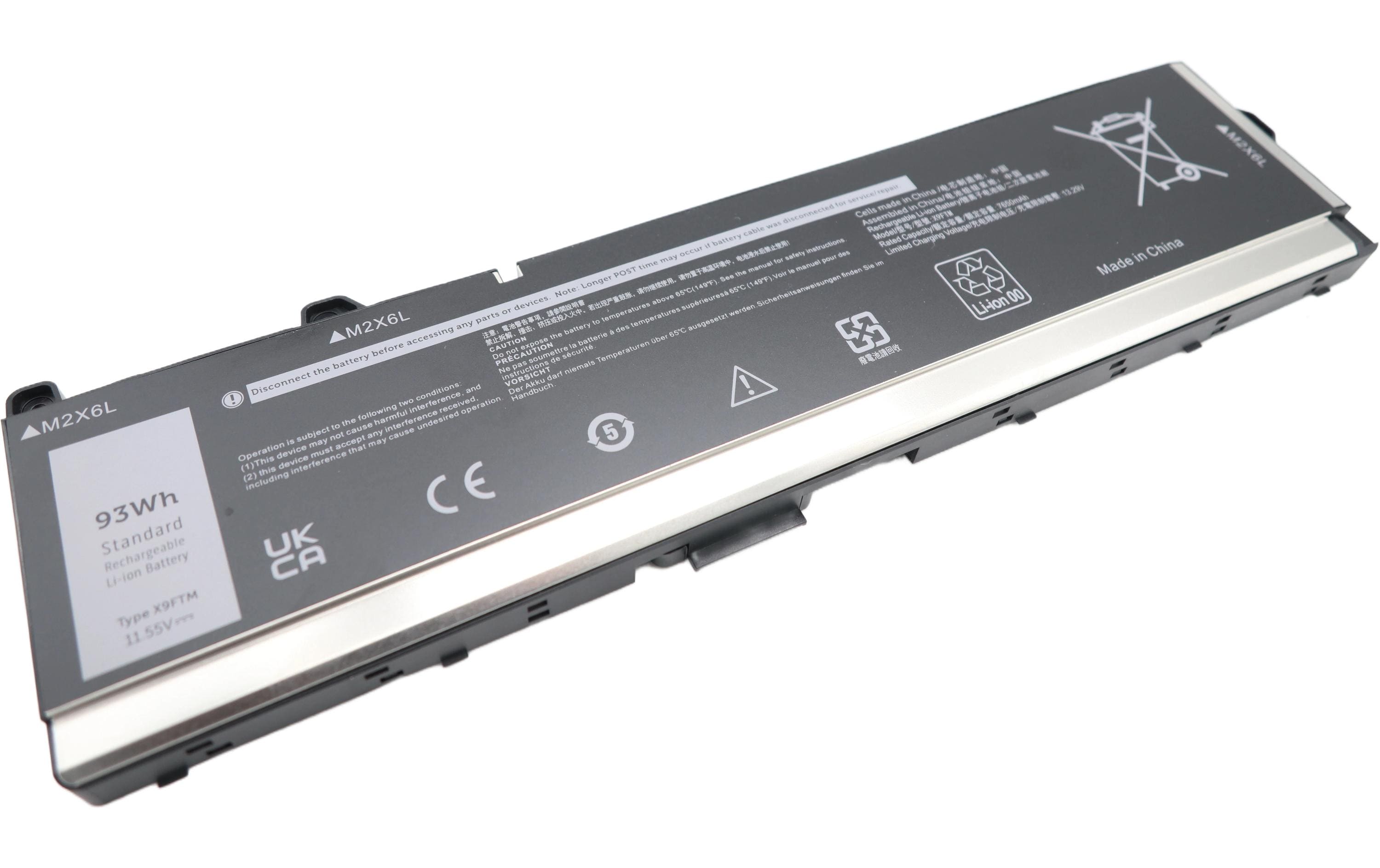 Vistaport Akku für Notebook Dell VIS-20-PR7670
