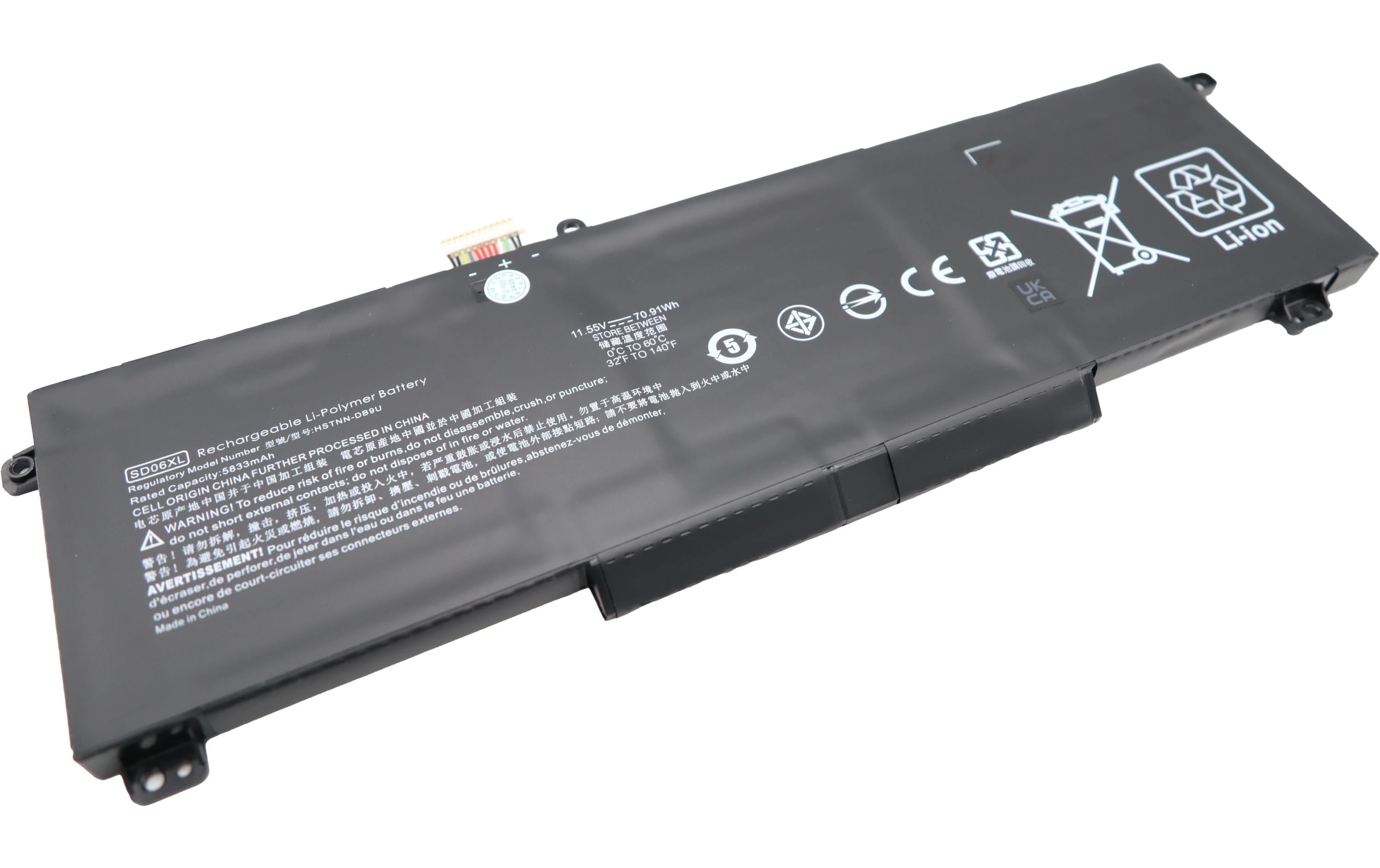 Vistaport Akku für Notebook HP VIS-45-OMEN15